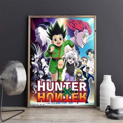 10€ sur Hunter X Hunter Poster Manga Anime - Décoration de la