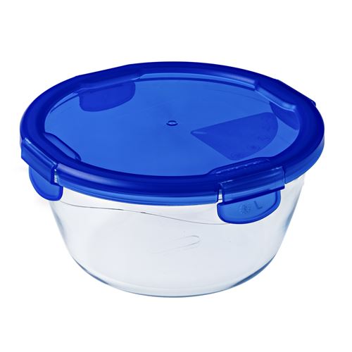 Boîte ronde avec couvercle 15 cm Cook & Go - Pyrex - Transparent - Verre