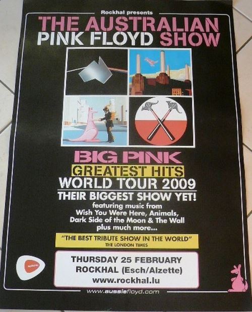 Australian Pink FLOYD SHOW - 60x80 cm - AFFICHE / POSTER