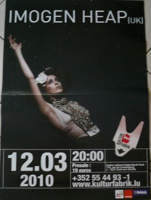Imogen Heap - 60x80 cm - AFFICHE / POSTER