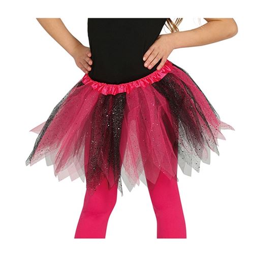 tutu rose et noir enfant