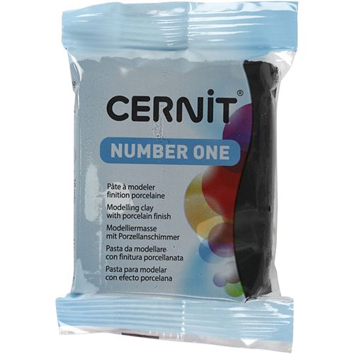 Cernit pâte à modeler 56 grammes noir (100)