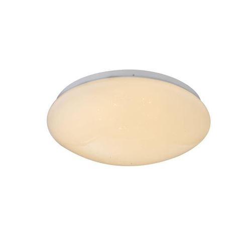 Globo plafonnier acrylique l29 x l29 x h9 cm - blanc globo lighting 48363