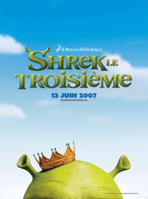 Shrek le Troisième AFFICHE CINEMA ORIGINALE
