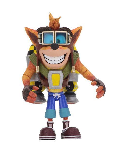 Figurine - Crash Bandicoot - Crash Deluxe avec Jetpack