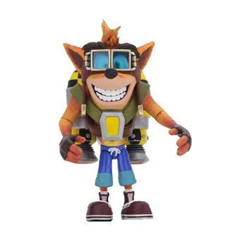 Crash Bandicoot - Figurine Deluxe Crash with Jetpack 14 cm