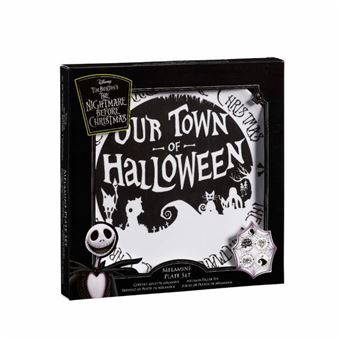 Pack de 4 assiettes Funko Nightmare Before Christmas We Are Simply Meant