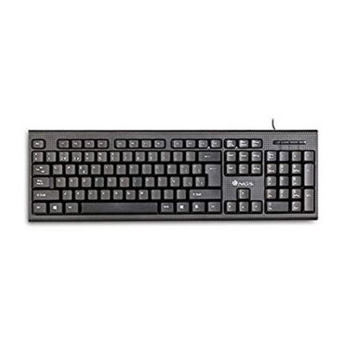 Clavier Qwerty Anglais NGS FUNKYV2 USB Noir