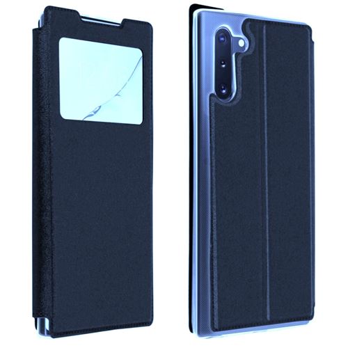 Coque Etui pour Samsung Galaxy Note 10 ,Housse Porte Carte Protection Note 10 -Bleu