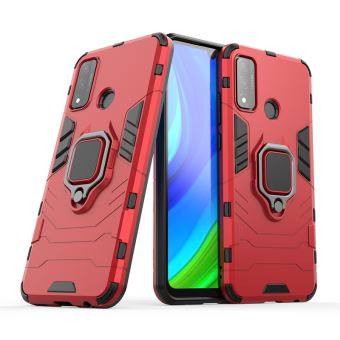 Etui Portefeuille Rabat Pour Huawei P Smart 2020 - Cuir Synthétique Noir - 3 Fentes Cartes - Anti RFID