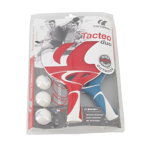 CORNILLEAU Pack Raquettes avec balles Tacteo Pack Duo