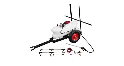 Monstershop 100L ATV Trailer & Sprayer in White