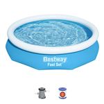 Kit piscine gonflable ronde 3,05 m x 66 cm Bestway 57458