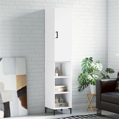 Vidaxl Blanc Buffet Haut - Image 3