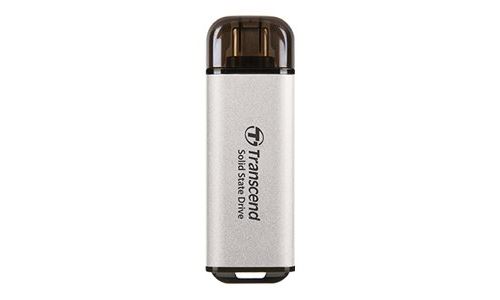 Transcend - ESD300S - SSD Externe - 512 Go - USB 3.2 Gen 2x1 - Argent - Image 3