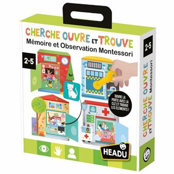 Jeu Cherche Ouvre et Trouve
