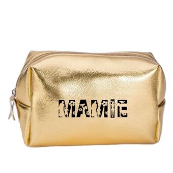 Trousse à Maquillage Personnalisée Avec Prénom - Réf 05 - Toile Et Polyester - Fabriqué En France