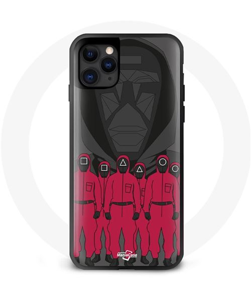 Coque Iphone 13 mini Squid Game faces Maniacase