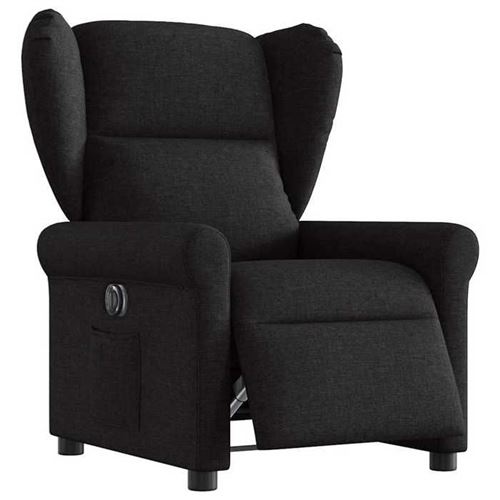 Non Communiqué Noir Vidaxl Fauteuil Réglable Électrique Tissu