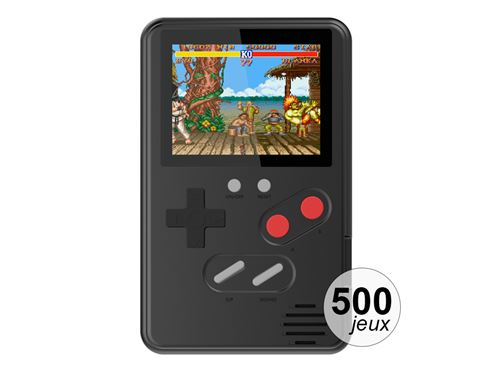 Console émulateur TechKidz - 500 jeux - Slim