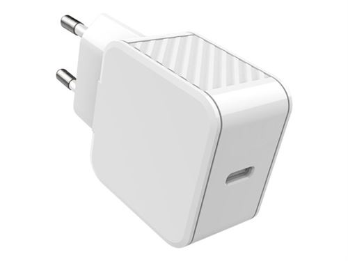 BigBen Connected Home charger - Adaptateur secteur - 25 Watt - Fast Charge, PD (USB-C) - blanc