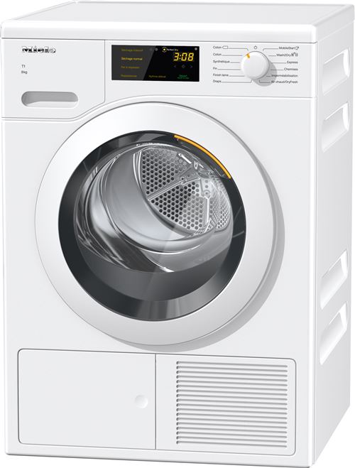 Seche linge frontal miele tcd260wp