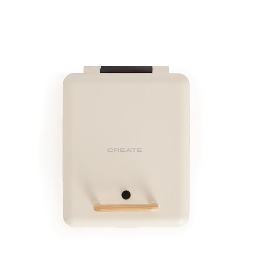 CREATE Stone Studio - Appareil &Agrave; Croque-monsieur, Grill Et Gaufrier &Agrave; Plaques Interchangeables