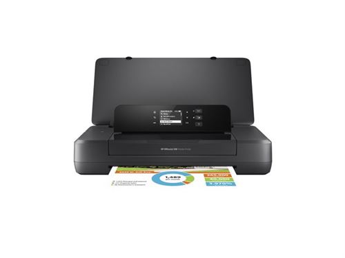 Hp Officejet 200 Mobile Imprimante Jet d'Encre A4 Couleur Wi-Fi Noir