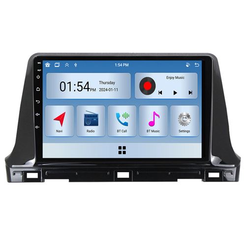 Autoradio RoverOne® Bluetooth CarPlay 2 Din 6Go RAM 128Go ROM pour Kia Seltos SP2 2019-2023