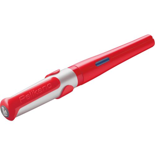 Pelikan Pelikano Stylo plume P481L, rouge, pour gauchers