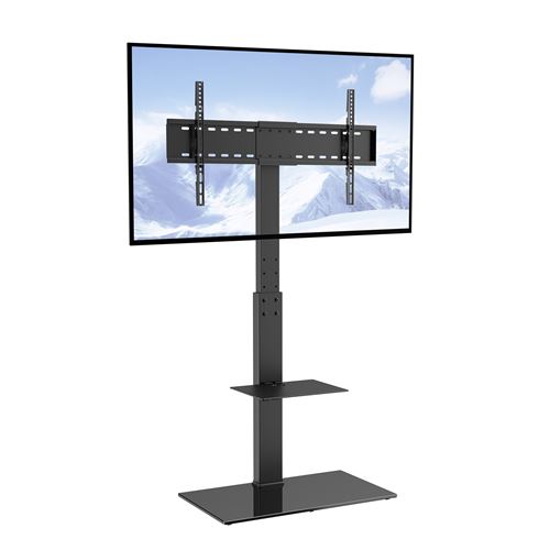 Non Communiqué Noir Vevor Support Tv Sur Pied Pour Écran 32 À 85 Pouces Réglable En Hauteur Capacité 45Kg