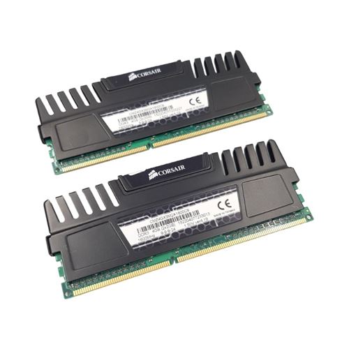 Kit Mémoires 4Go (2X2Gb) Ram Ddr3 Corsair Vengeance Cmz4Gx3M2A1600C9 Dimm Pc3-12800U