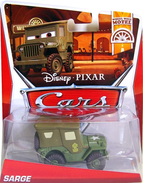 Mattel Disney Cars 2 Voiture Miniature Echelle 1:55 - sergent