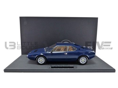 Voiture Miniature de Collection TOP MARQUES COLLECTIBLES 1-12 - FERRARI Dino 308 GT4 - 1973 - Blue - TM12-27B
