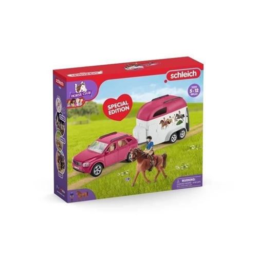 Voiture Avec Remorque - 72223 - Gamme Horse Club