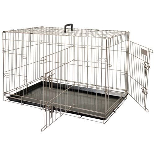 Meilleurs prix pour FLAMINGO Cage pour animaux Ebo Marron métallisé 109x70x77 cm 517580