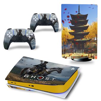 Sticker pour Sony Console PS5, GHOST OF TSUSHIMA-1437 - 1