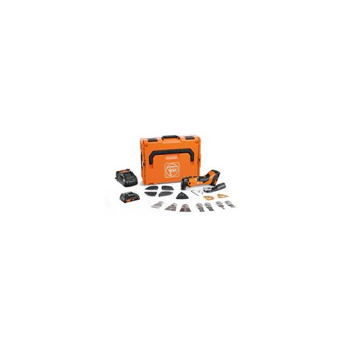 Non Communiqué Multimaster Fein 71293864000 - 18V Amm 500 Plus Top Avec 2 Batteries 2Ah - Chargeur Rapide Et Coffret L-Boxx