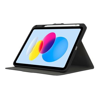 Targus VersaVu - Étui à rabat pour tablette - rotation de 360 degrés - polyuréthane, polyuréthanne thermoplastique (TPU) - noir - 10.9" - pour Apple 10.9-inch iPad (10ème génération)