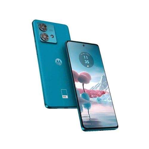 Smartphone Motorola Edge 40 bleu RAM 12 Go stockage 256 Go