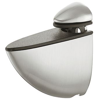 Support de tablette 4-23mm aspect inox - 284.00.003 - 1