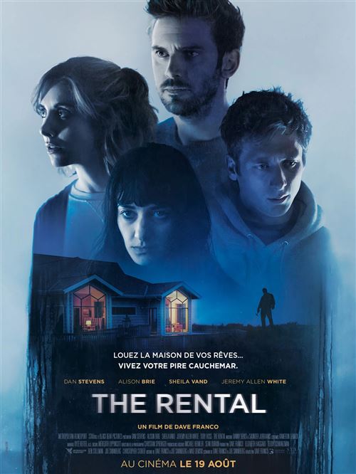 The Rental - 2021 - Dan Stevens - Alison Brie - 116x158cm - Affiche de cinéma originale pliée