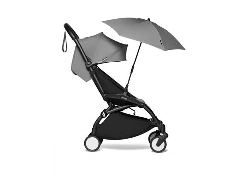 Babyzen - Poussette YOYO2 cadre noir 6+ ombrelle gris