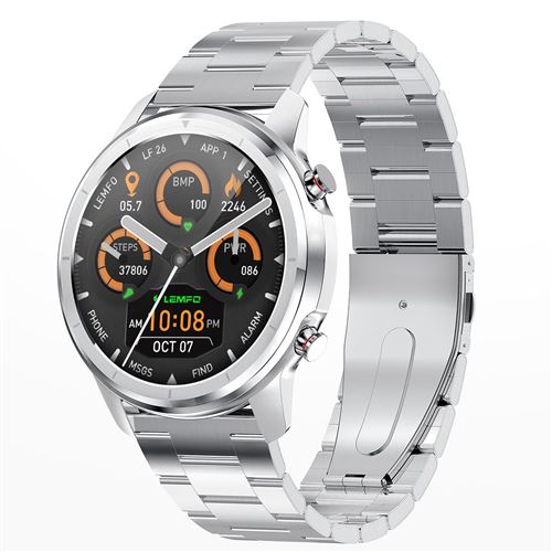 Montre Connectée Chronus LF26 Étanche Bluetooth-Argent-Chronus
