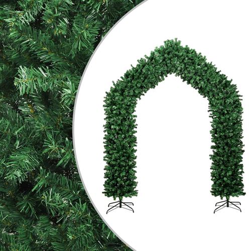 VidaXL Arche d'arbre de Noël Vert 270 cm