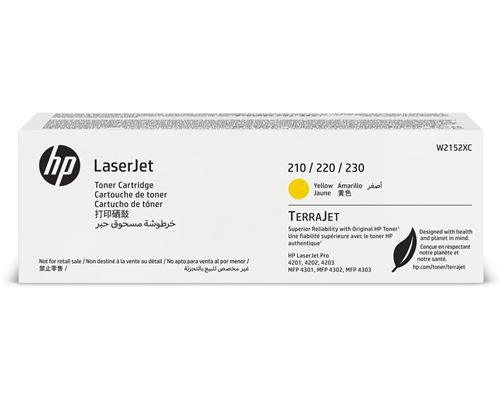 Hp W2152xc Yellow Original Contract Laserjet Toner Cartrid