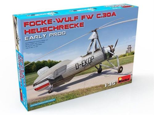 Focke-wulf Fw C.30a Heuschrecke. Early Prod - 1:35e - Miniart