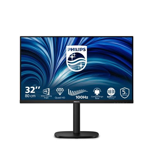Philips - 32B2N3500 - Ecran PC - 32 pouces - QHD 1440p - 100 Hz - Noir - Image 3