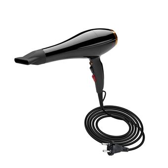Sèche-cheveux Élancé 1550W avec Fonction Réduction Sonore Avizar Noir / Or - 1