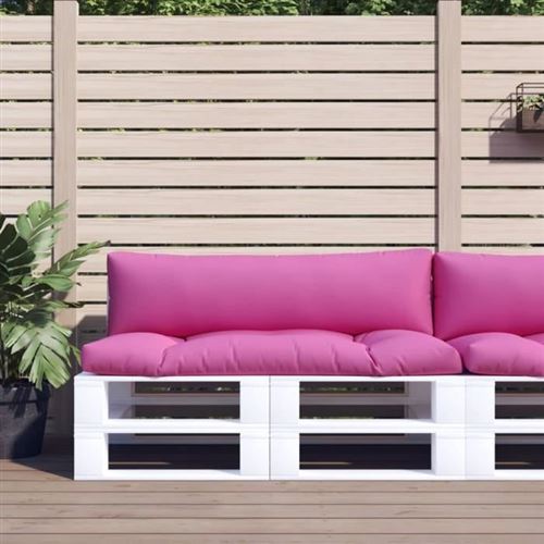 Vidaxl Rose Coussins De Palette Lot De 2 - Image 3